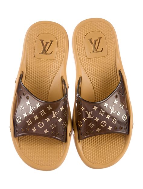 louis vuitton slides for women.